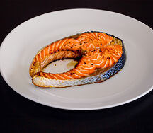 Стейк из семги