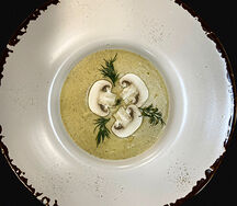 Суп-пюре с шампиньонами