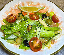 Салат с морепродуктами