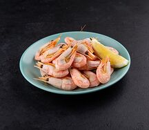 Креветки отварные