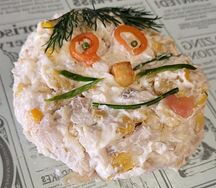 Салат Нежный