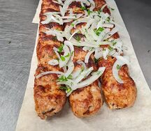 Люля-кебаб из свинины и курицы