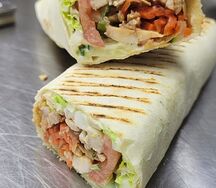 Шаурма со свининой маленькая