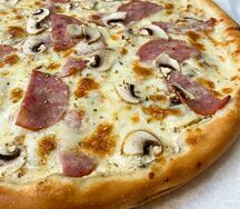 Ветчина и грибы