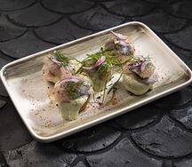 Сельдь с картофелем