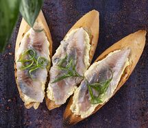 Тапас с сельдью