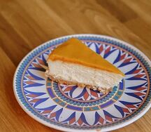 Чизкейк Манго-апельсин