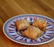 Пахлава с грецким орехом