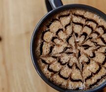 Мокко с белым шоколадом