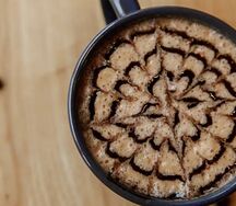 Мокко с белым шоколадом