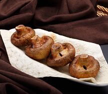 Шампиньоны на мангале