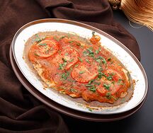 Кюфта в соусе из помидоров