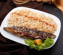 Скумбрия с рисом