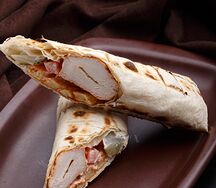 Шиш-таук в лаваше