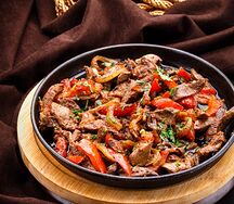 Жаркое из бараньей печени