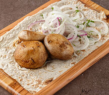 Шампиньоны на мангале