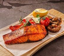 Шашлык из семги