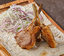 Шашлык из каре ягненка