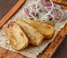 Картофель на мангале