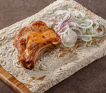 Антрекот из свинины на мангале