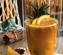 Облепиховый чай с апельсином