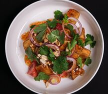 Салат с баклажанами