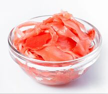 Имбирь розовый маринованный