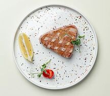 Тунец на гриле