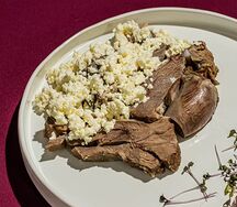 Ягненок в саче