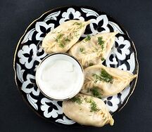 Манты с тыквой