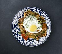 Лагман жареный