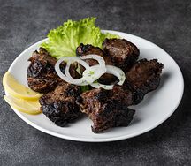 Печень говяжья в сетке