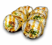 Хрустящий лосось терияки