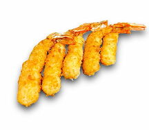 Креветки темпура