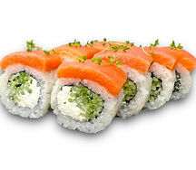 Филадельфия с копченым лососем