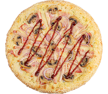 Чикен Барбекю на пышном тесте 30 см