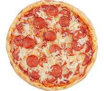 Пепперони на тонком тесте 30 см