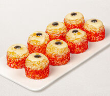 Креветка чиз с лососем