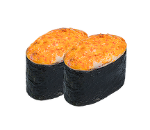 Лосось запеченные суши 2 шт