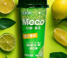 Meco фруктовый чай со вкусом Лимон-лайм