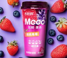 Meco фруктовый чай со вкусом Вишни-черники-клубники