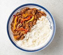 Говядина Чоп-суэй в перечном соусе