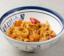 Лапша с морепродуктами в соусе том ям