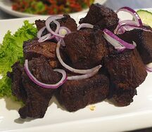 Говядина на мангале