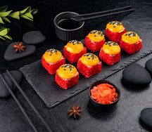 Запечённый ролл Калифорния Хот