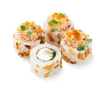 Запеченный ролл Тартар трюфельный лосось