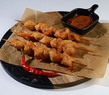 Шпажки с курицей