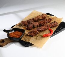 Шпажки с говяжьей печенью 