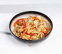 Удон с курицей