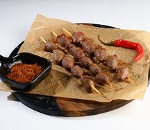 Шпажки с куриными сердечками